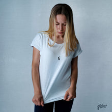 Lade das Bild in den Galerie-Viewer, Classic "Chair Rider" Shirt Girly weiss