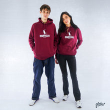 Lade das Bild in den Galerie-Viewer, Original „BÜRO21“ Burgundy Unisex Hoodie