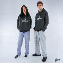 Lade das Bild in den Galerie-Viewer, Original „BÜRO21“ Dark Heather Grey Unisex Hoodie
